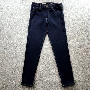 ADRIANO GOLDSCHMIED‎ Womens Size 31R The Prima Mid Rise Stretch Cigarette Jeans